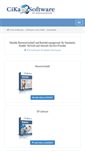 Mobile Screenshot of cika-software.de